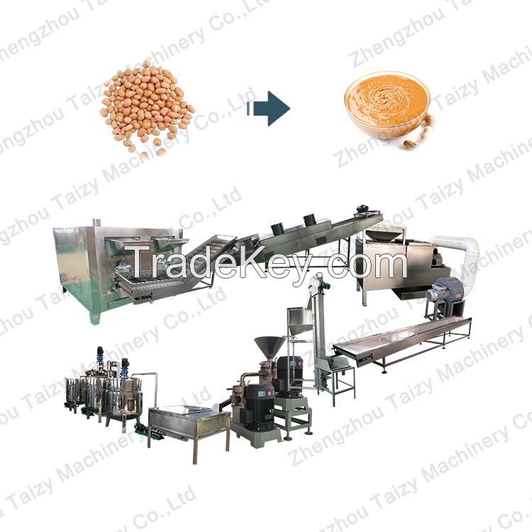 High Quality Commercial Flavoured Colloid Mill Peanut Butter Grinding Making Processing Machine