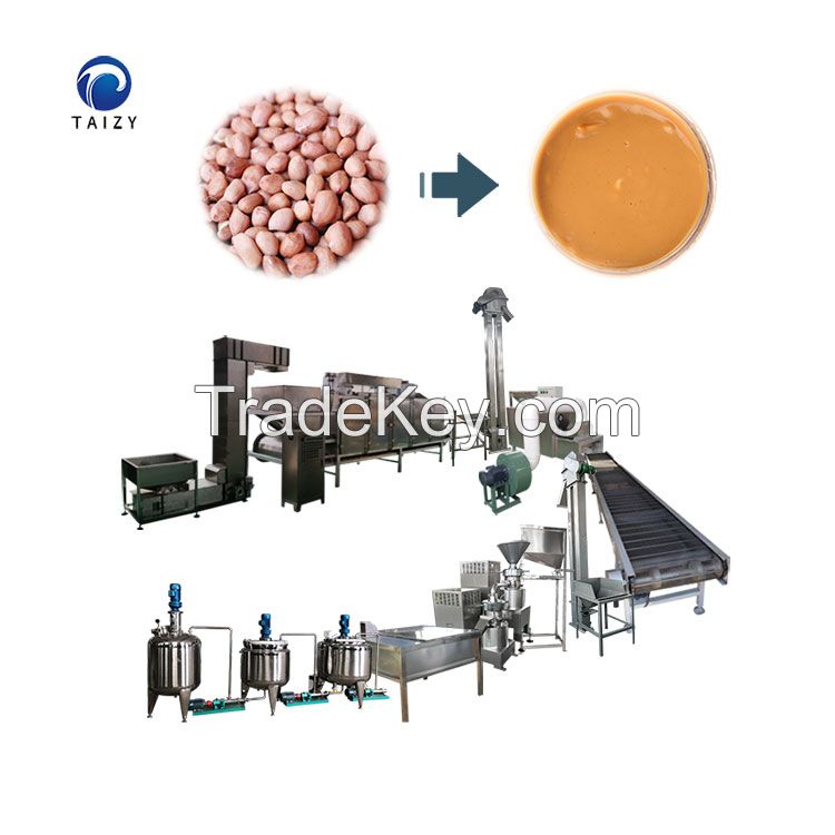 Industrial Peanut Paste Mill Peanut Butter Making Machine Line