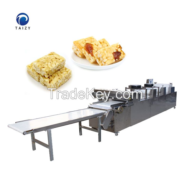 Automatic  Brittle Sesame Forming Machine Cereal Bar Peanut Candy Machine