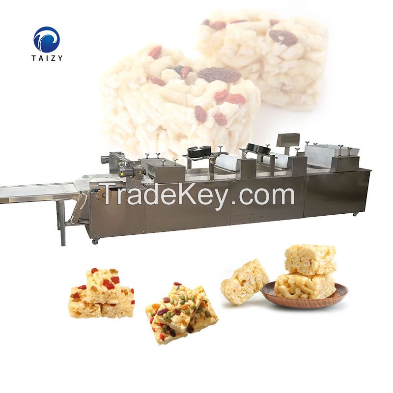 Snack Peanut Candy Bar Nut Energy Bar Sesame Brittle Cutting Machine