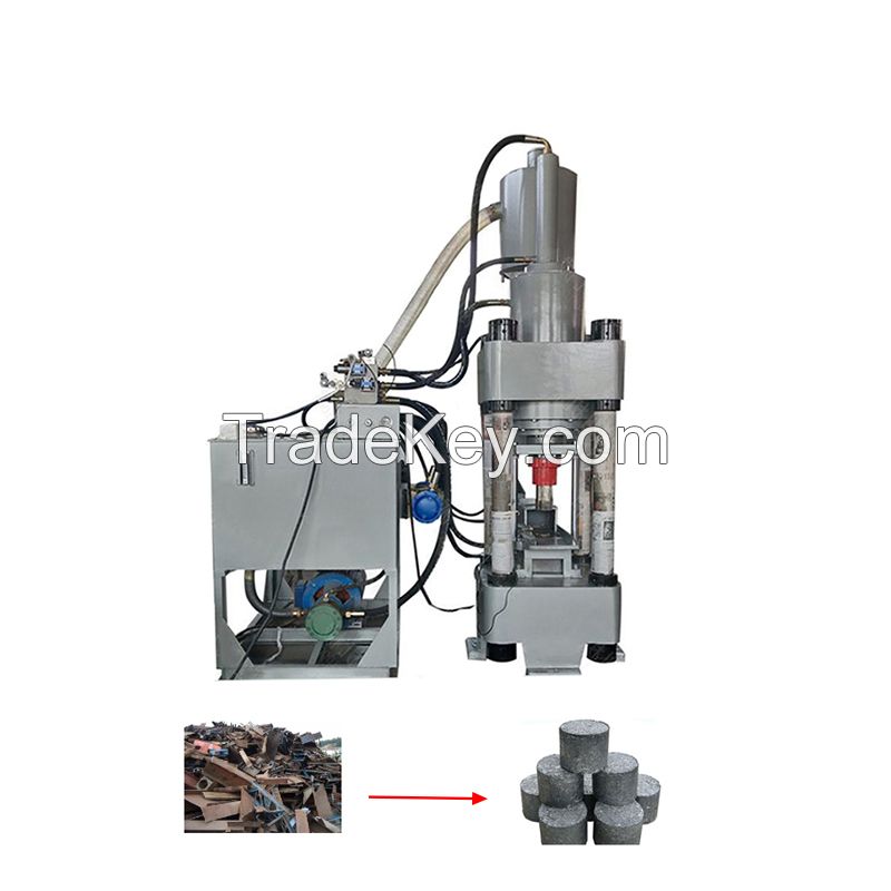 Hot Hydraulic Press for metal Briquette Machine  Press machine