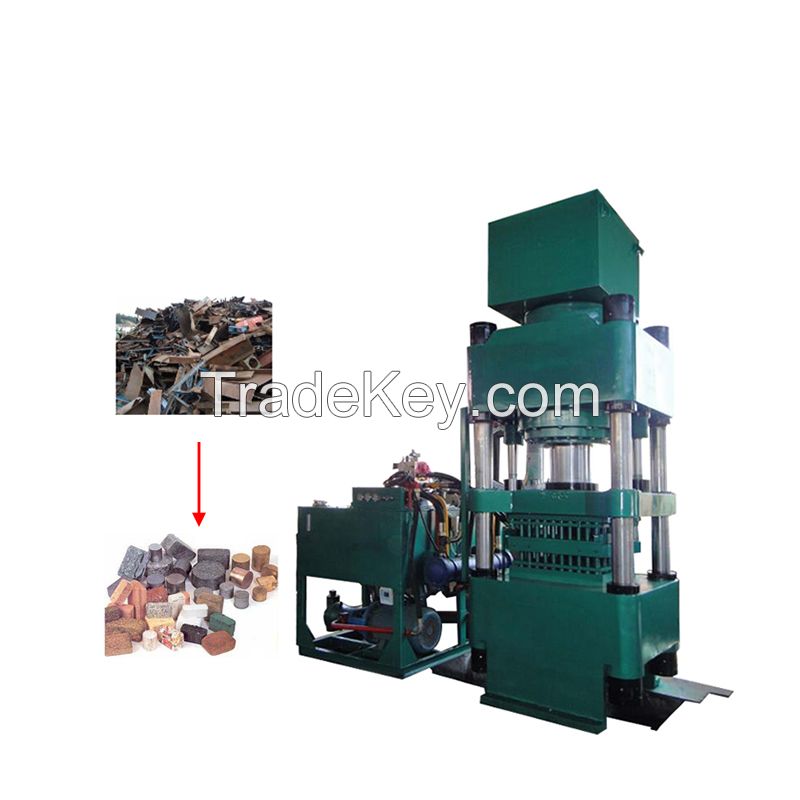 metal briquette press making machine