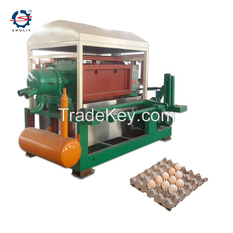  full automatic egg tray making machine production line
