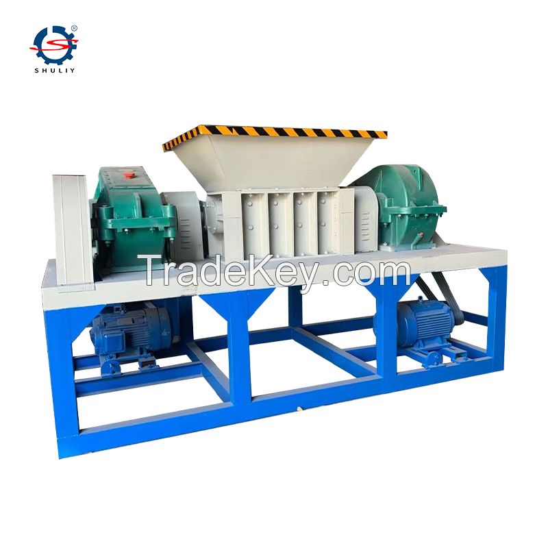  Plastic Bottle Crushing 500 Carton Shredder Machine