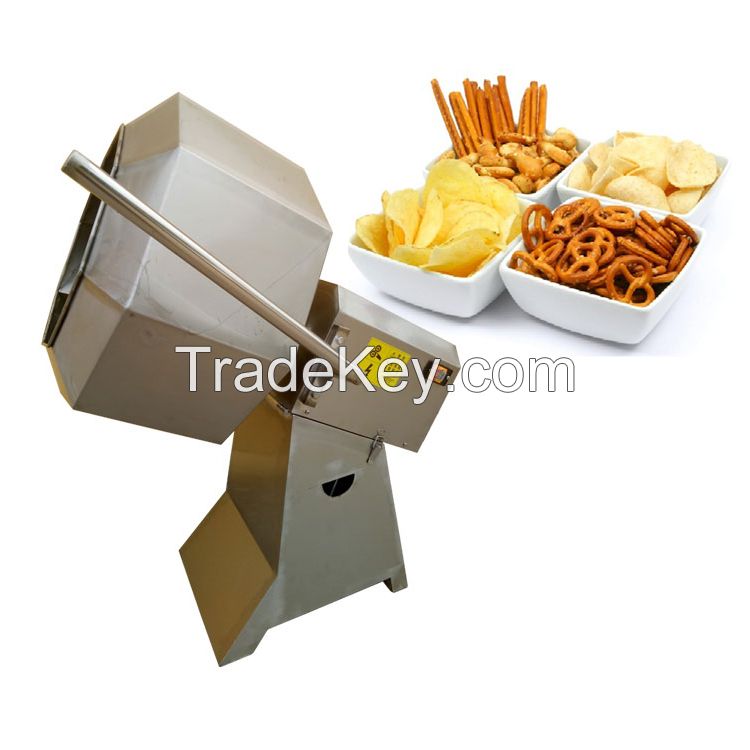 High quality potato chips seasoning machine popcorn seasoning machine snack food flavouring machine