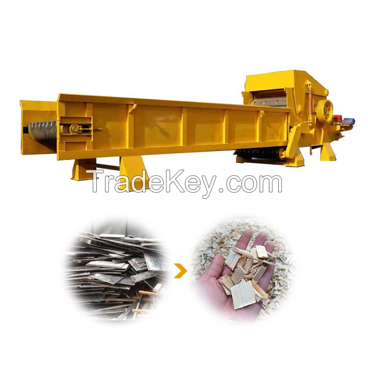 Wooden Pallet Crusher Waste wood branch crusher machine