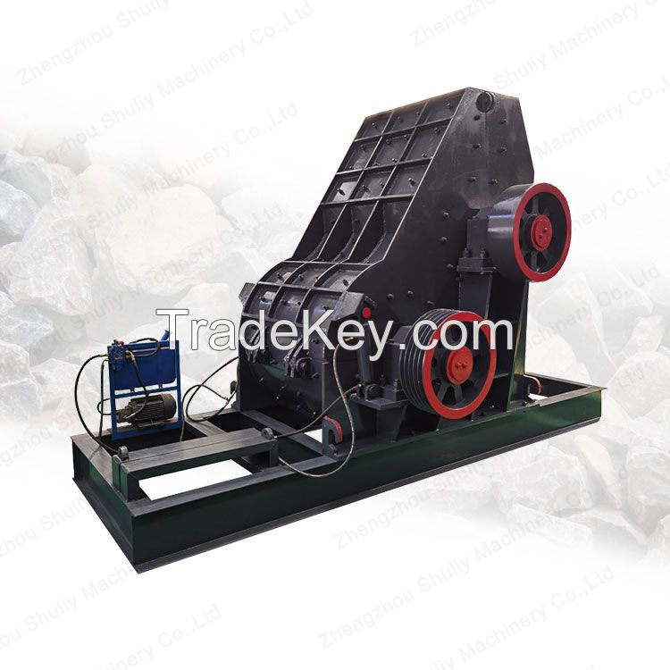 Small size capacity stone crushing machine plant soil hammer crusher rock crusher price