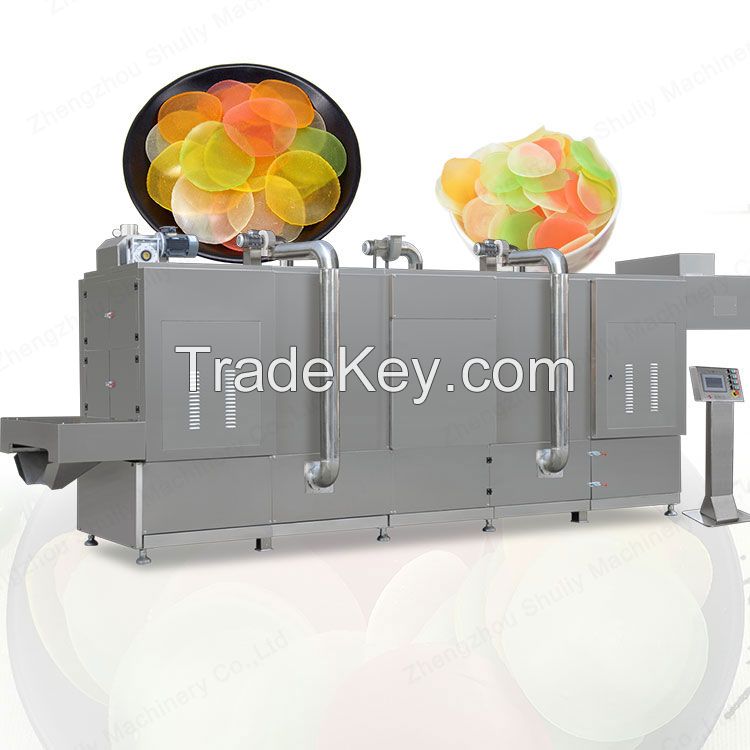 Automatic Puff Corn Fried Prawn Snack Chips Shrimp Crackers Making Machine Production Line
