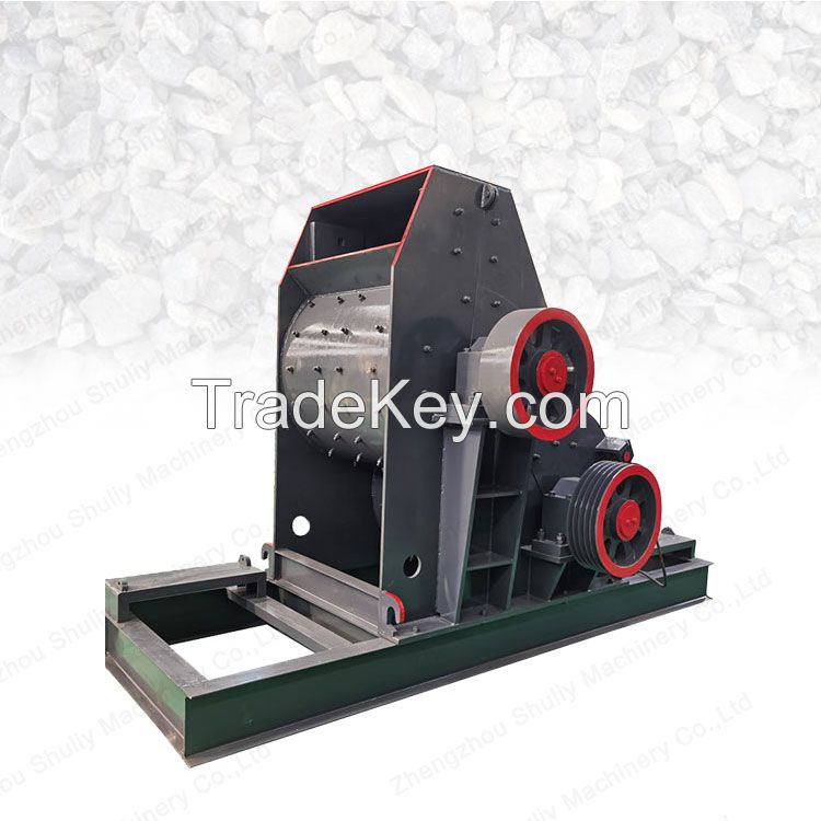 Low Price Hard Stone Gold Mining Small Mobile Grinder machine Rock gold glass mill machine Soil Hammer Crusher