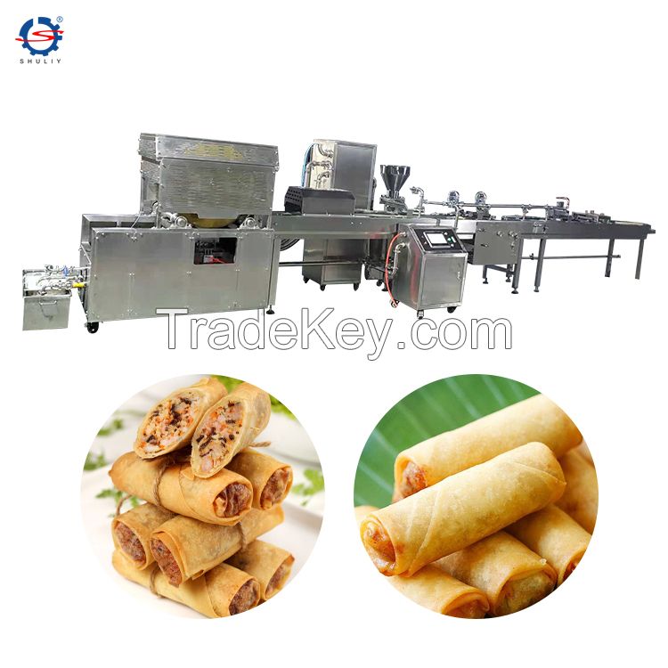  spring roll making machine spring roll wrapping machine production line