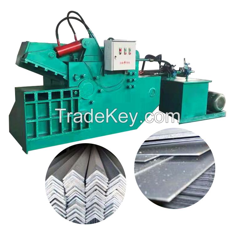 Hydraulic waste metal shearing machine 