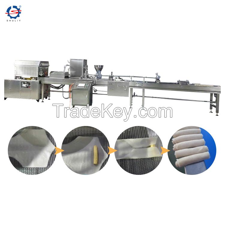  spring roll making machine spring roll wrapping machine production line