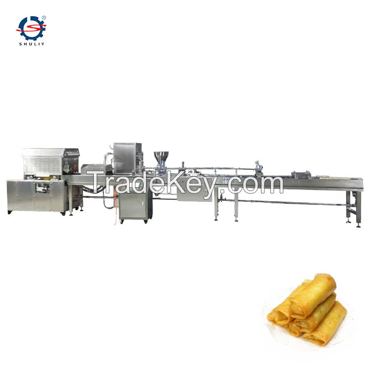  spring roll making machine spring roll wrapping machine production line