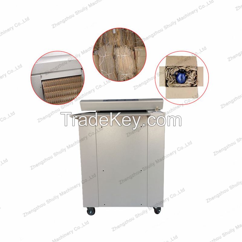 corrugated cardboard paper shredding machine