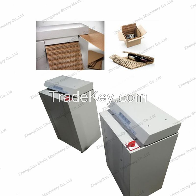 Commercial waste carton package shredder 