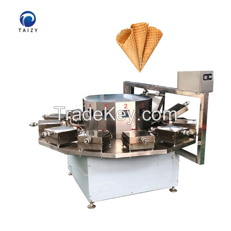 commercial Ice Cream Waffle Cone making machine