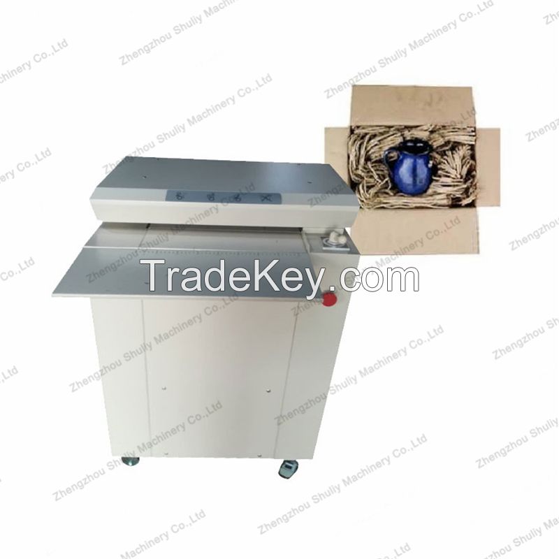 Commercial waste carton package shredder