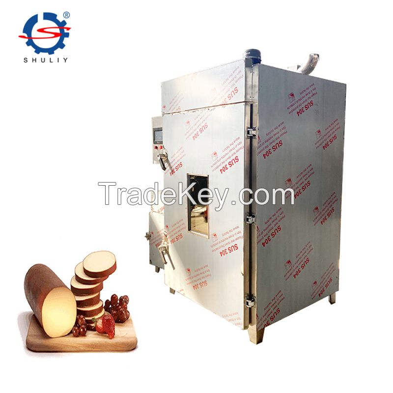 Fully Automatic Sausage Fumigation Furnace Bacon Fish Chicken Smoker