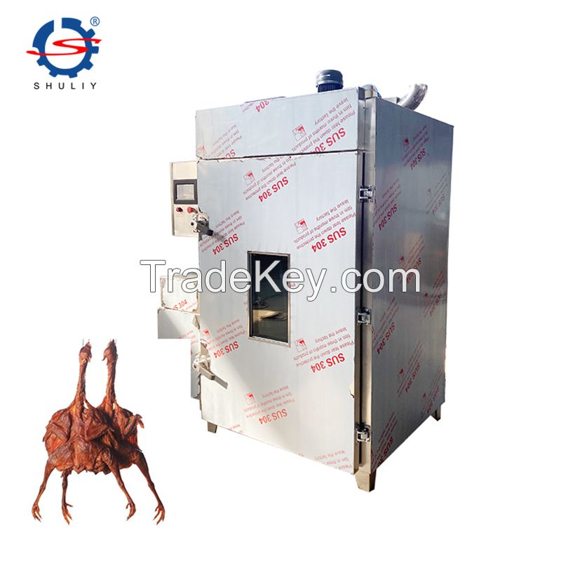 Fully Automatic Sausage Fumigation Furnace Bacon Fish Chicken Smoker