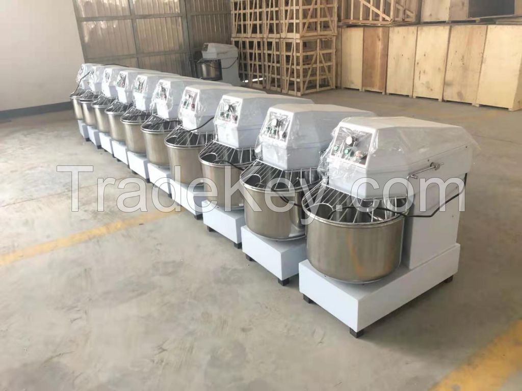 High quality 50 kg Dough Kneading machine/Spiral bread mixer /Flour dough mixer(100kg, 80kg,60kg,40kg,50kg available)