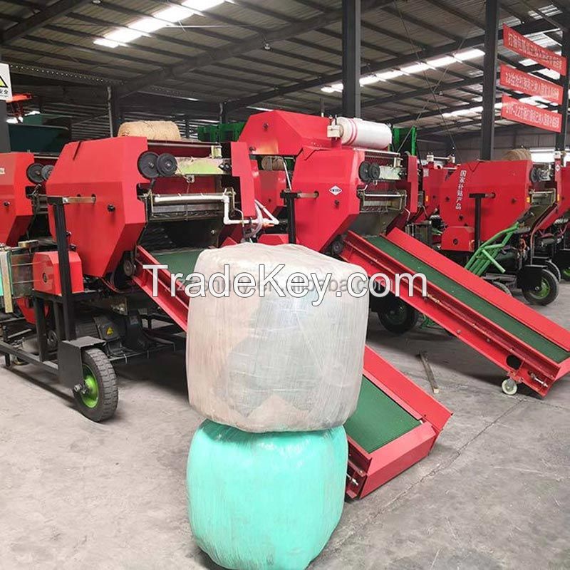 Silage Baler And Wrapper, Bale Wrappers Machine