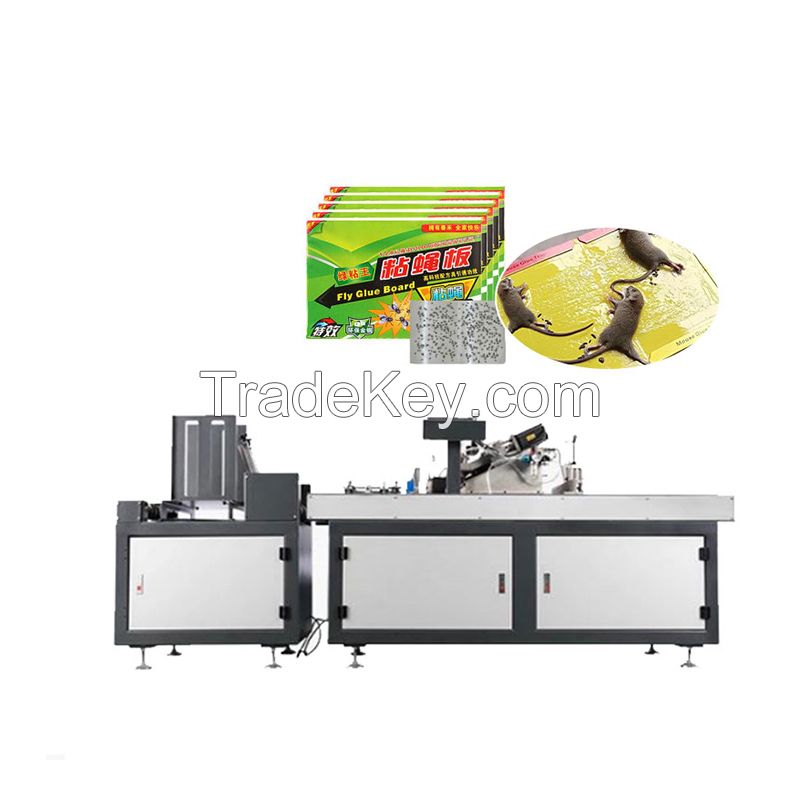 restaurant home use mouse glue trap board tat trap pad making machine