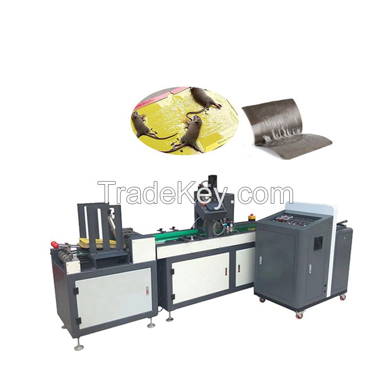 Release paper mouse glue trap board machine