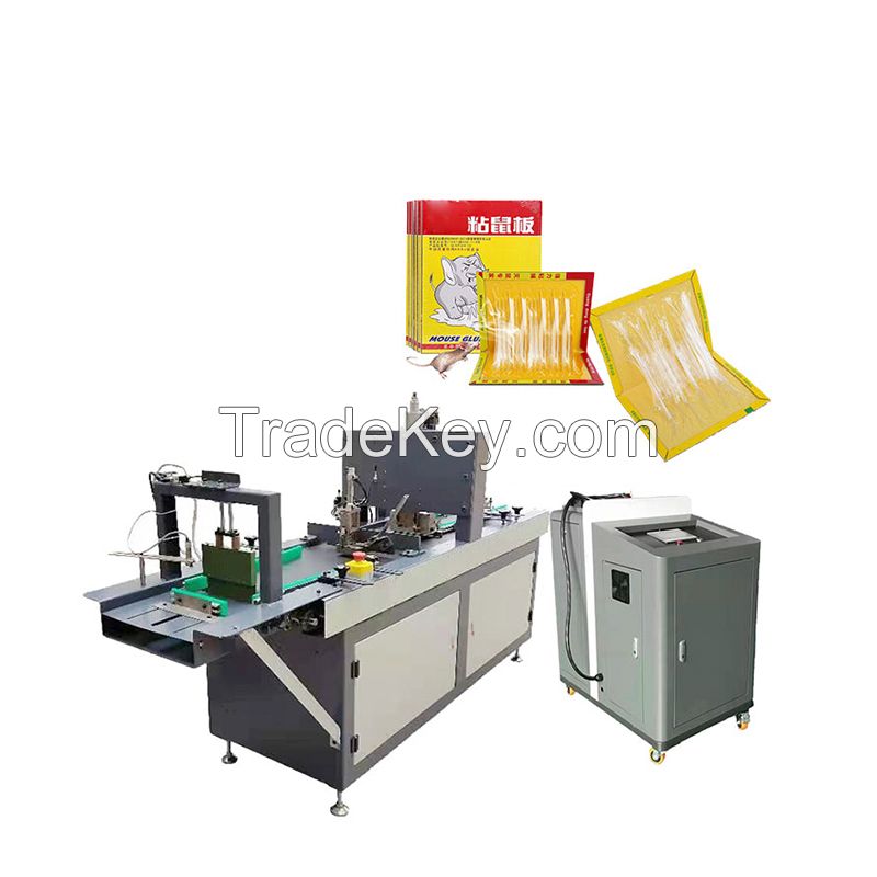 restaurant home use mouse glue trap board tat trap pad making machine