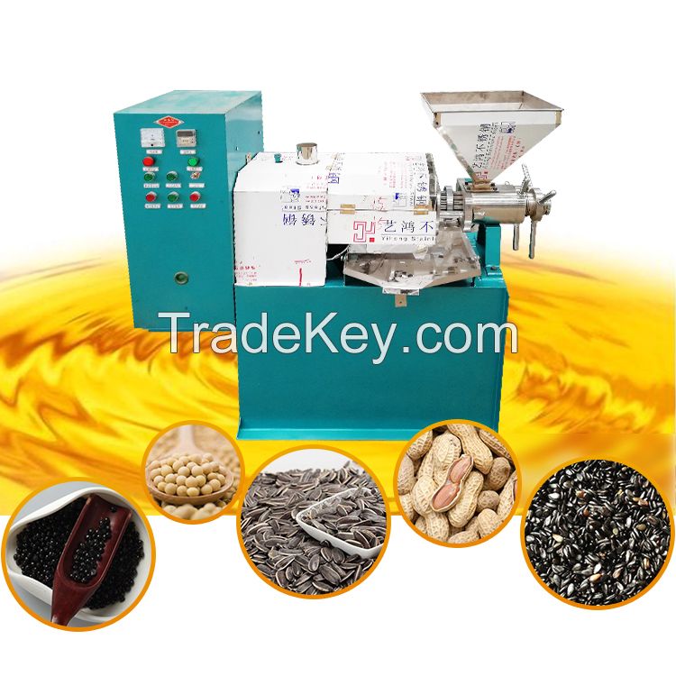  Hot Sale Small Automatic Home Use Cold Press Oil Machine