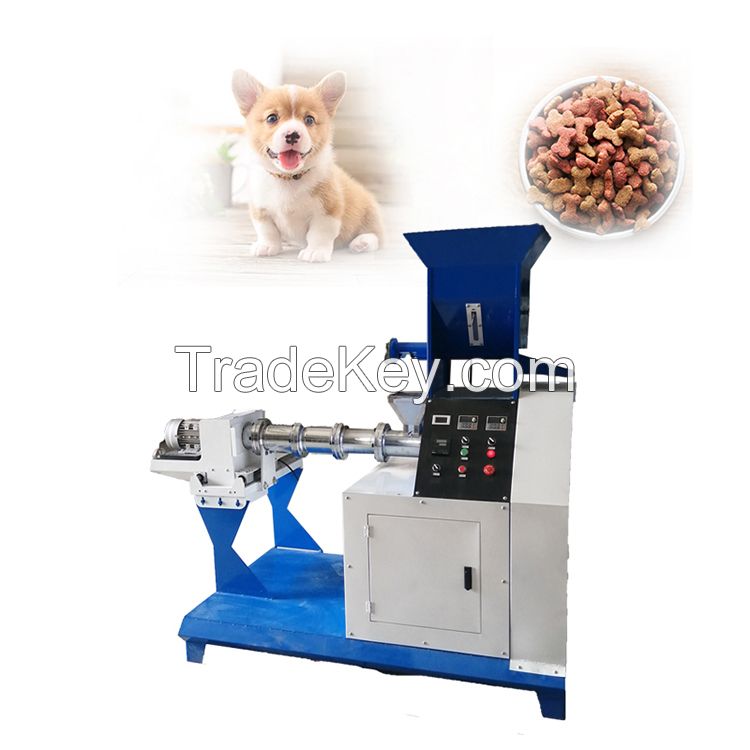 Cat and dog pet feed extruder Bird fish feed pellet machine