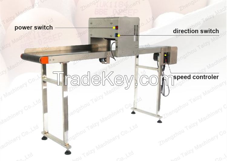 Manufacture Egg Date Printer Egg Printing Machine