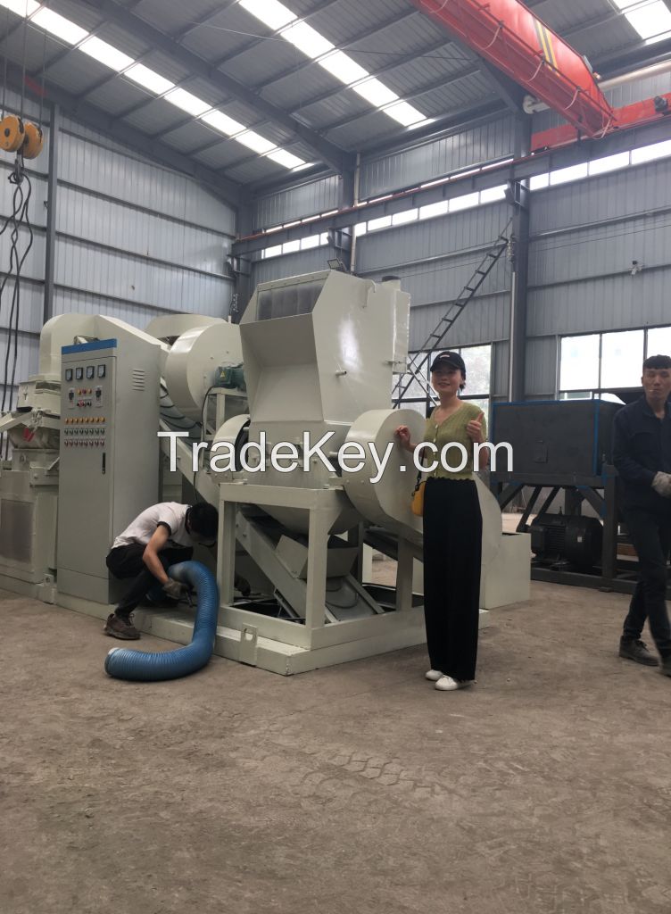 Dry type automatic small copper wire recycling machine