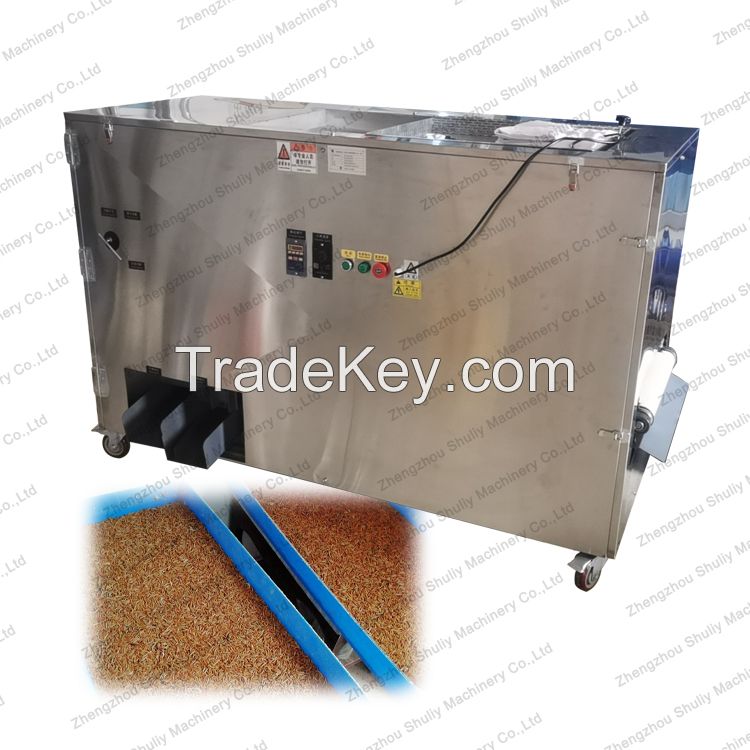 Full 304 stainless steel Tenebrio molitor separating machine mealworm screening machine Barley worm separator