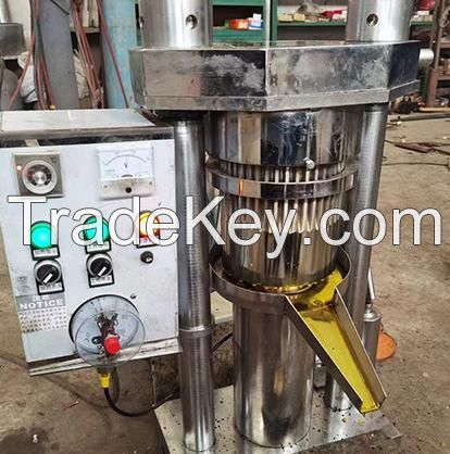 Automatic Hydraulic Oil Extracting Machine Sesame Sunflower Olive Avocado Oil Press Extractor