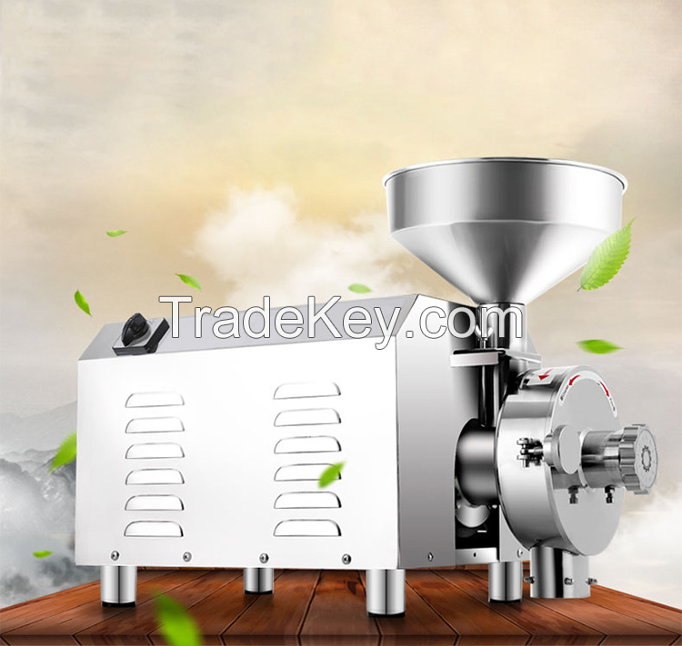 Small Spice Seed Crusher Grind Pulverizer Machine for Whole Wheat Flour