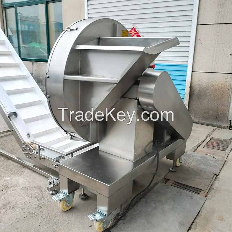 Multi-functional frozen meat cutter slicer automatic meat cutting machine