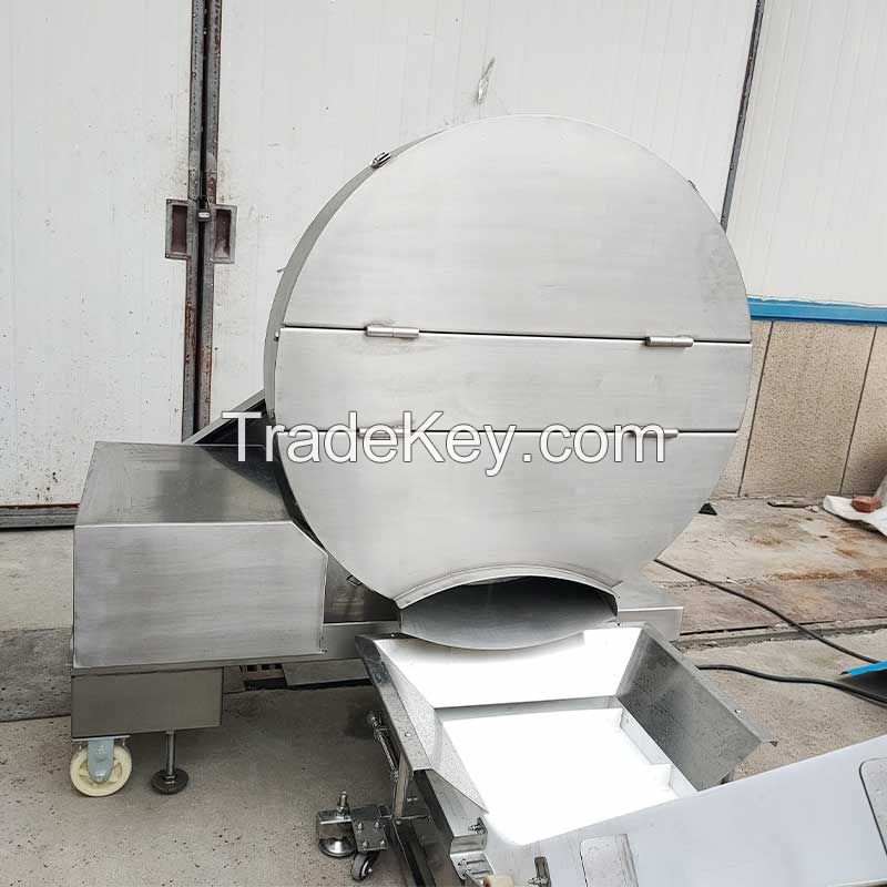 Multi-functional frozen meat cutter slicer automatic meat cutting machine