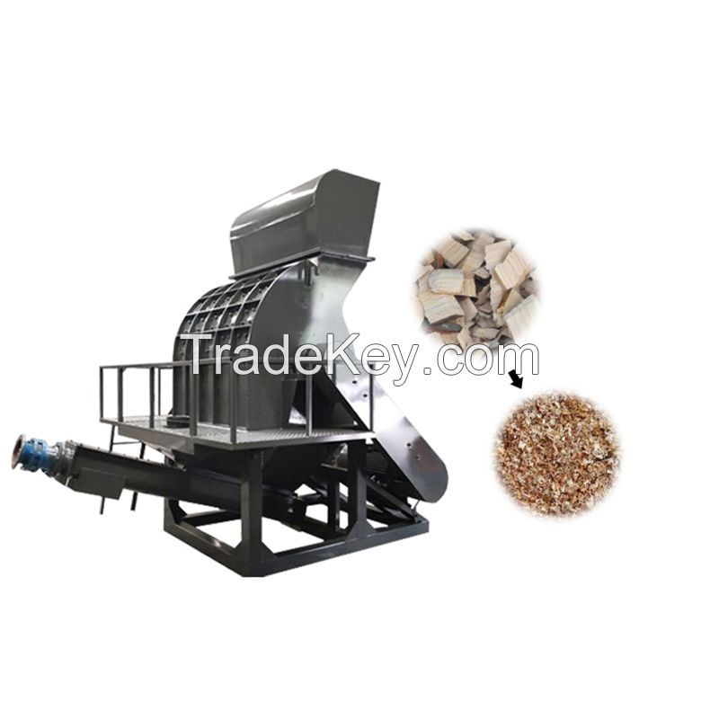 wood sawdust hammer mill machine for making sawdust