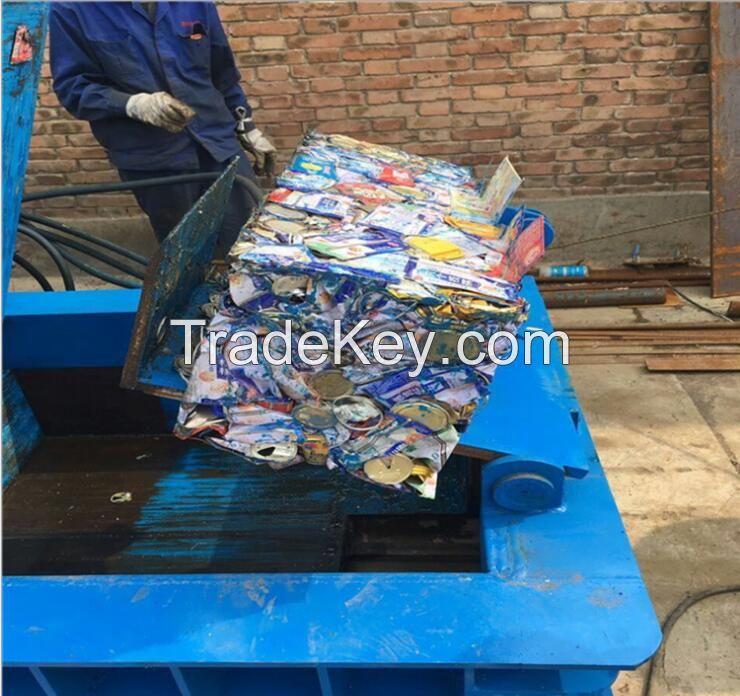 aluminum can recycling baler machinery for sale machinery Cans Compactor Metal Scrap baler