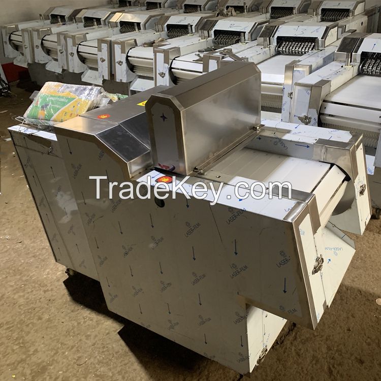 High quality Commercial frozen chicken cube cutter/Big meat dice cutting machine