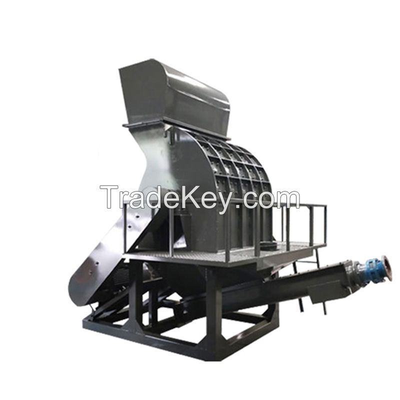 large sawdust hammer mill wood pallet crusher