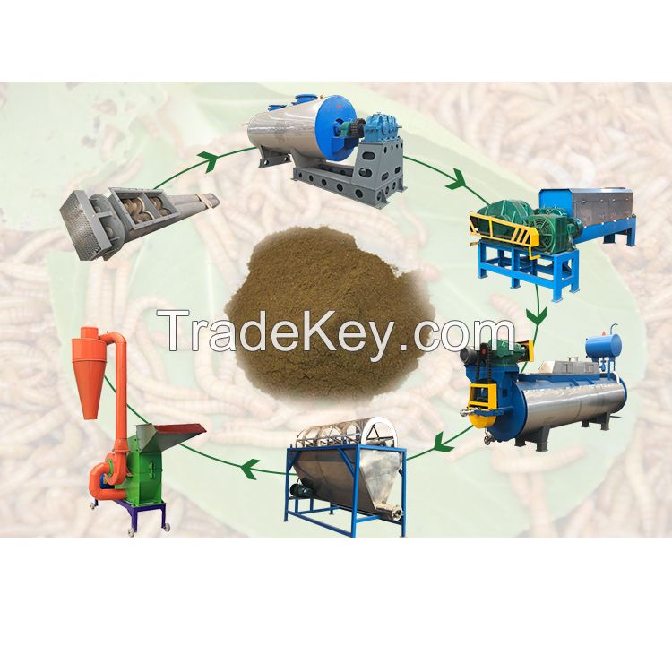 Hot Sale fishmeal machine fish powder machine fishmeal processing plant