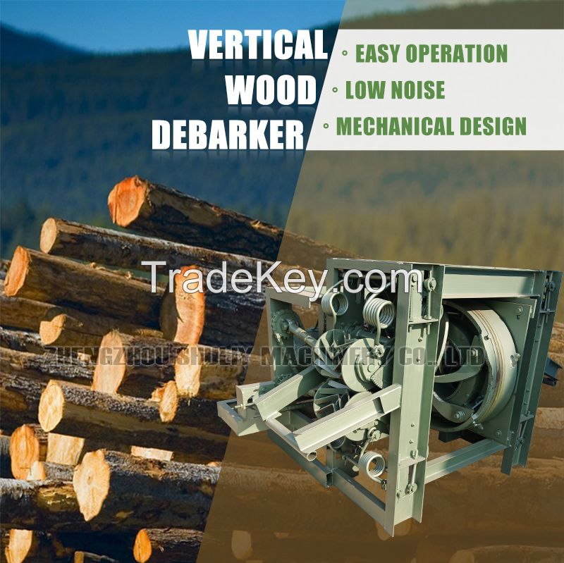 small ring type log/wood debarker/wood debarking machine