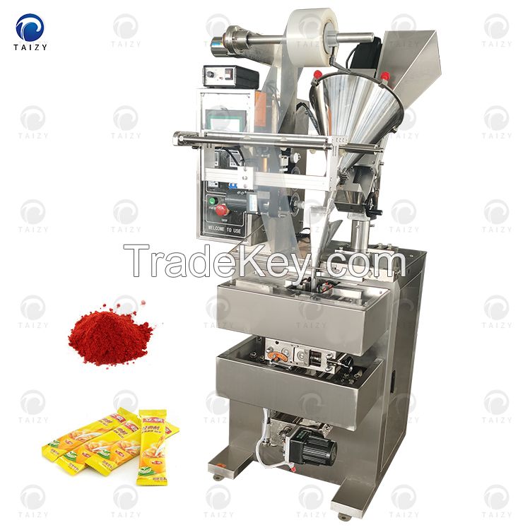 automatic 20g 3 side seal salt powder detergents powder packing machine