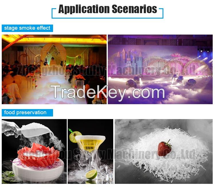 co2/machine producing dry ice pellet maker