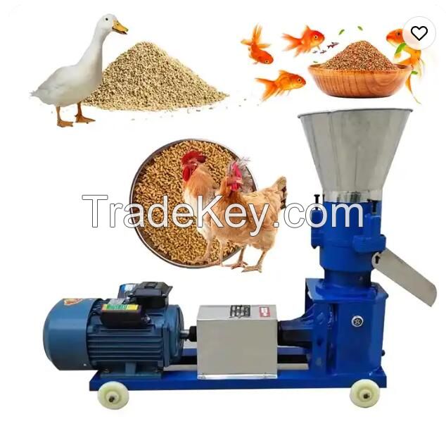 Source Factory Type Granular Machine Feed Pellet Machine 100 KG/H for sheep cow animal farm