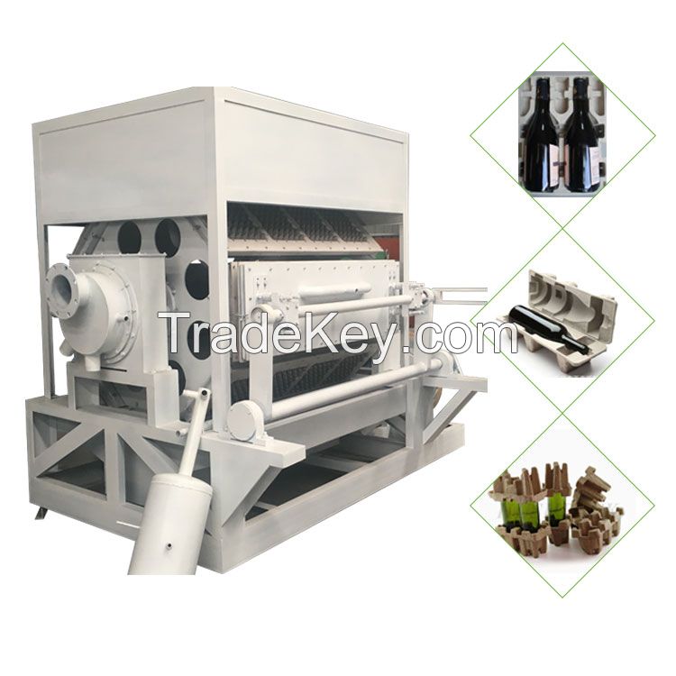 automatic paper pulp egg tray machine egg carton box forming making machine