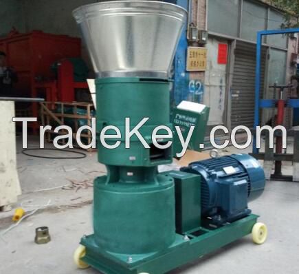 Animal Poultry Fish Feed Processing Machines Wood Pellet Mill Making Machine