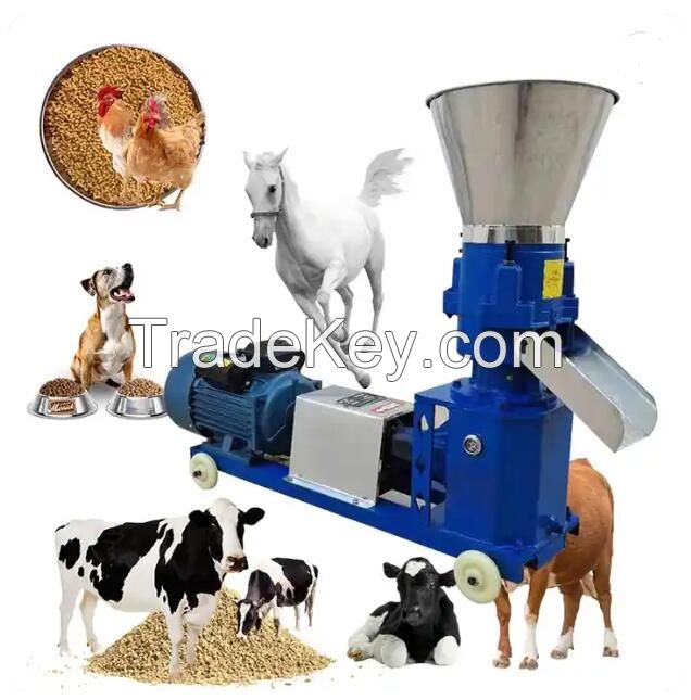 Pig chicken cattle feed pellet machine Animal Feed Processing Machine