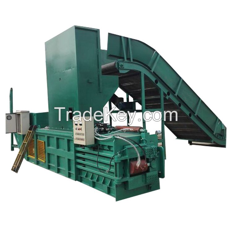 Hot sell automatic horizontal baler for waste paper Hydraulic press waste paper baler machine Waste Paper Cardboard Film Press machine price